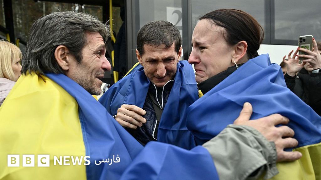 اوکراینی های شهر اشغالی اولشکی بعد از هفته ها گرسنگی به کشورشان بازگشتند