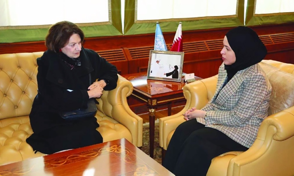 قطر بر حمایت از ثبات افغانستان در دیدار با مقام ارشد سازمان ملل تأکید کرد